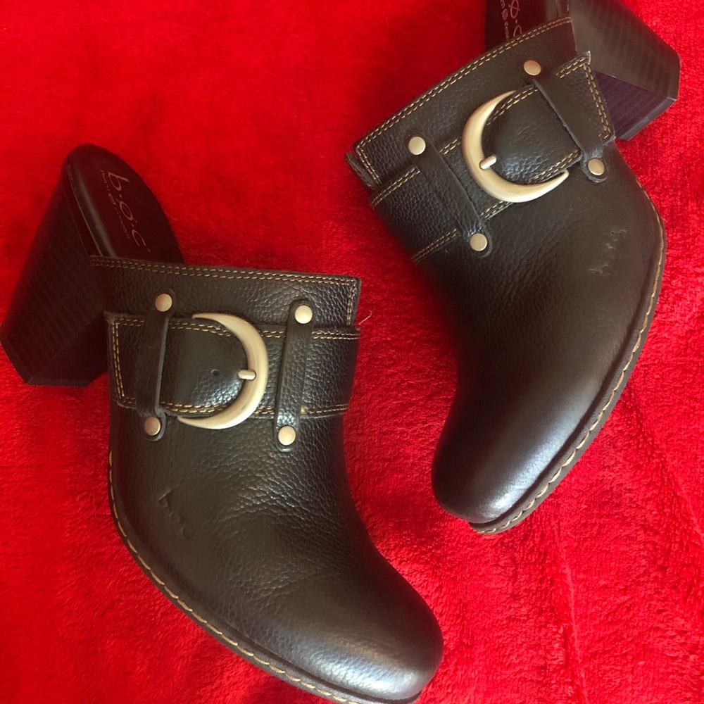 Black Suzi Mules